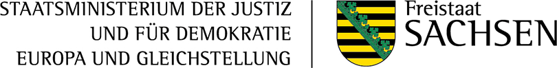 Logo Sächsisches Staatsministerium der Justiz