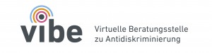 Logo vibe: Virtuelle Beratungsstelle zu Antidiskriminierung