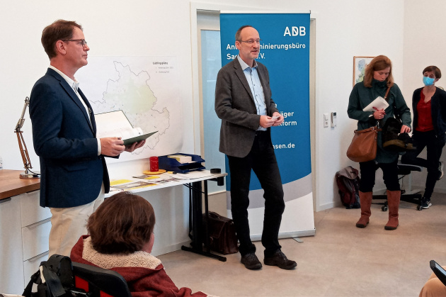 Pressetermin mit dem Amt für Stadterneuerung Dresden