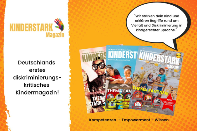 Drei Ausgaben des Magazins liegen nebeneinander
