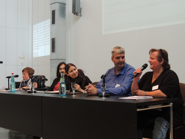 Podiumsdiskussion beim Fachtag in Dresden, Deutsches Hygienemuseum