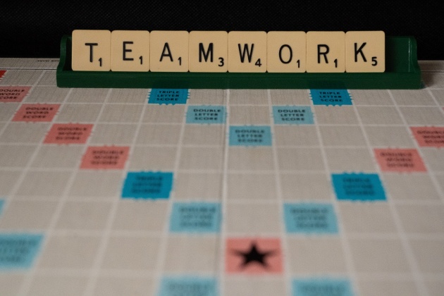 Scrabble-Feld